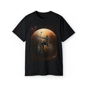 SAGITTARIUS TSHIRT UNISEX SHIRT MEN WOMEN CUSTOMIZE TEE STAR SIGN TEE